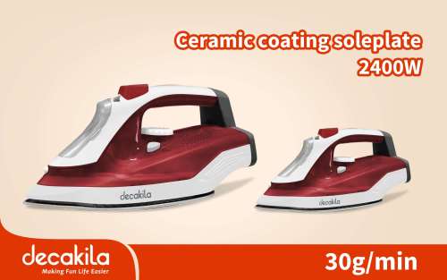 Fer à Repasser DECAKILA KEEN022R 2400W - Rouge
